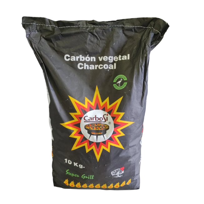 CARBON  VEGETAL CARBOSI SACO-10.KG.