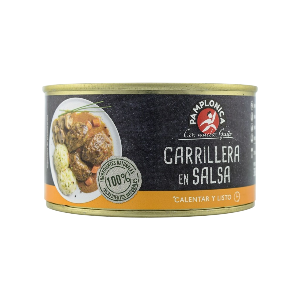CARRILLERAS EN SALSA PAMPLONICA L/380 GR
