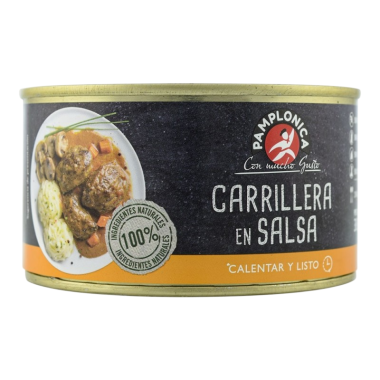 CARRILLERAS EN SALSA PAMPLONICA L/380 GR