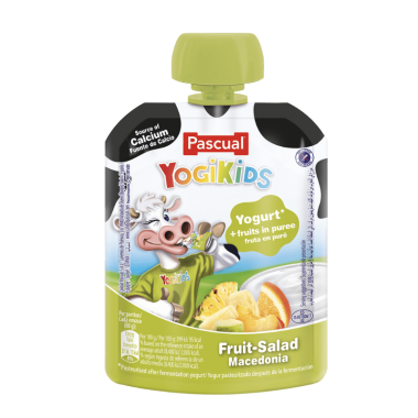 YOGUR PASCUAL YOGIKIDS POUCH MACEDONIA 80G