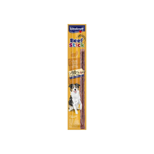 VITAKRAFT SNACK PERRO STICK PAVO 12G