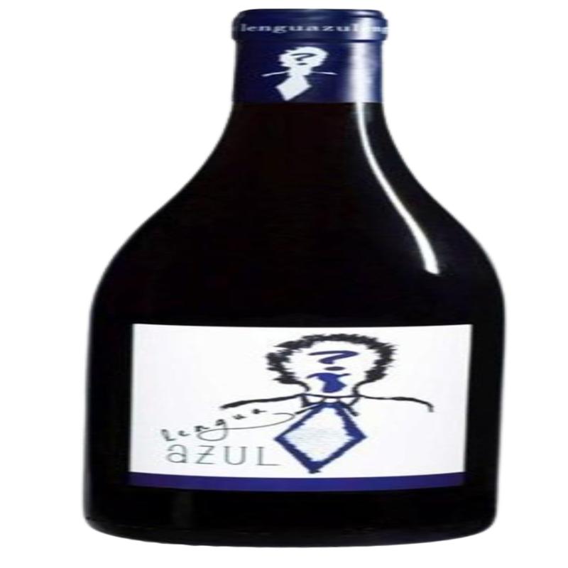 VINO LENGUA AZUL TINTO BOTELLA 75 CL.