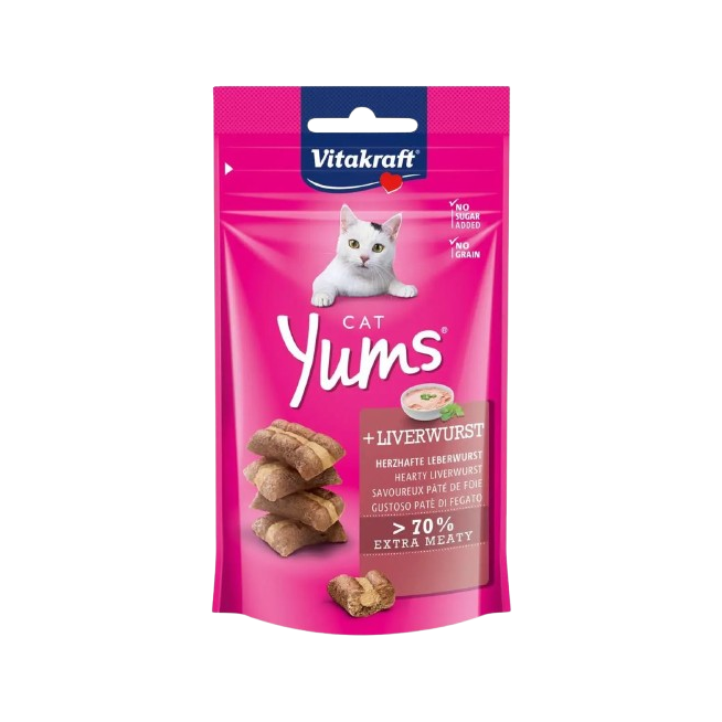 VITAKRAFT SNACK GATOS YUMS PATE 40GR