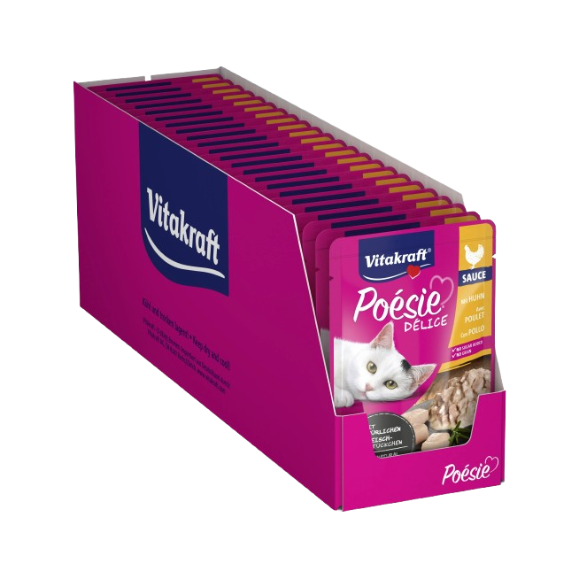 VITAKRAFT SNACK GATO POESIE DELICE POLLO T/90GR