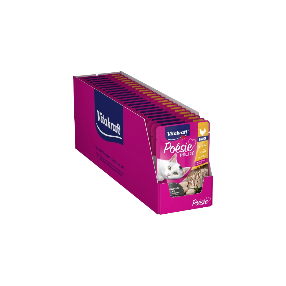 VITAKRAFT SNACK GATO POESIE DELICE POLLO T/90GR