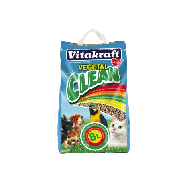 VITAKRAFT LECHO ECOLOGICO CLEAN MASCOTA 8L