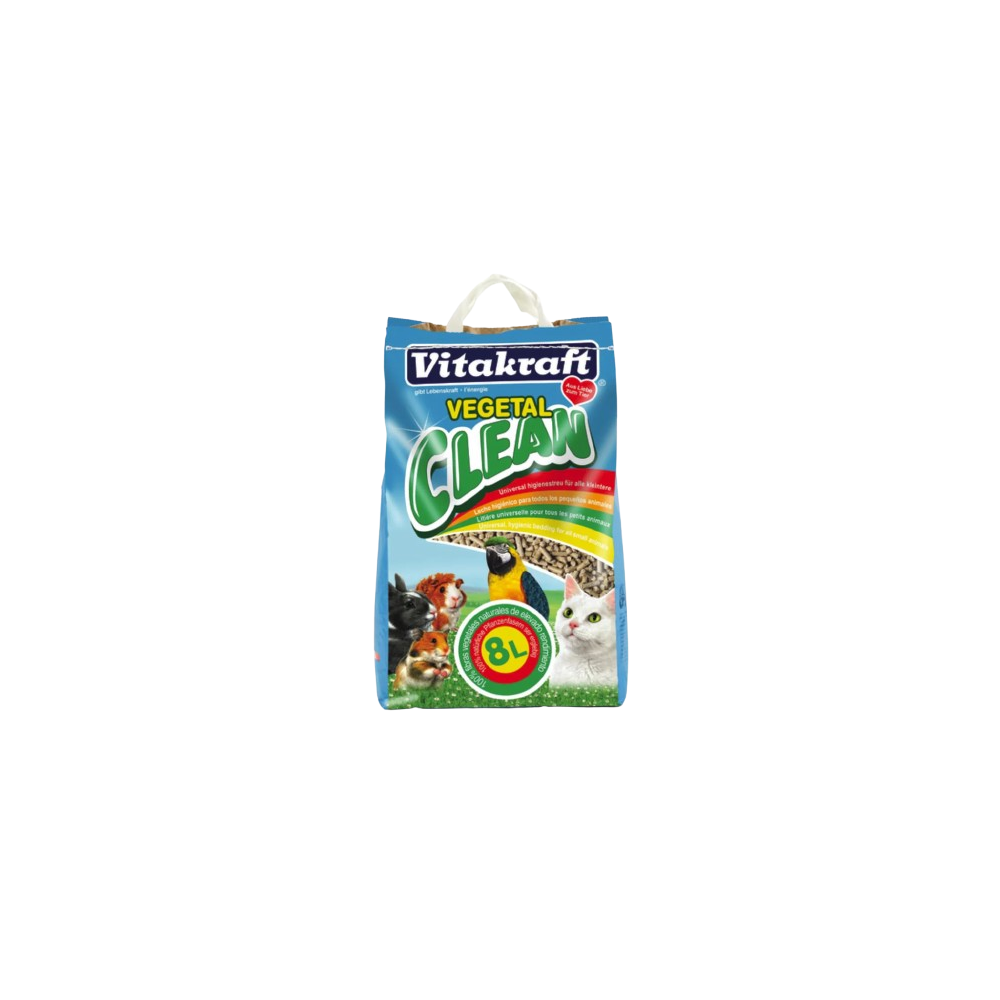 VITAKRAFT LECHO ECOLOGICO CLEAN MASCOTA 8L