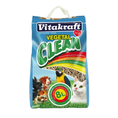 VITAKRAFT LECHO ECOLOGICO CLEAN MASCOTA 8L