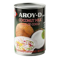 LECHE DE COCO XO/AROY D POSTRE (VERDE) LATA 400 ML