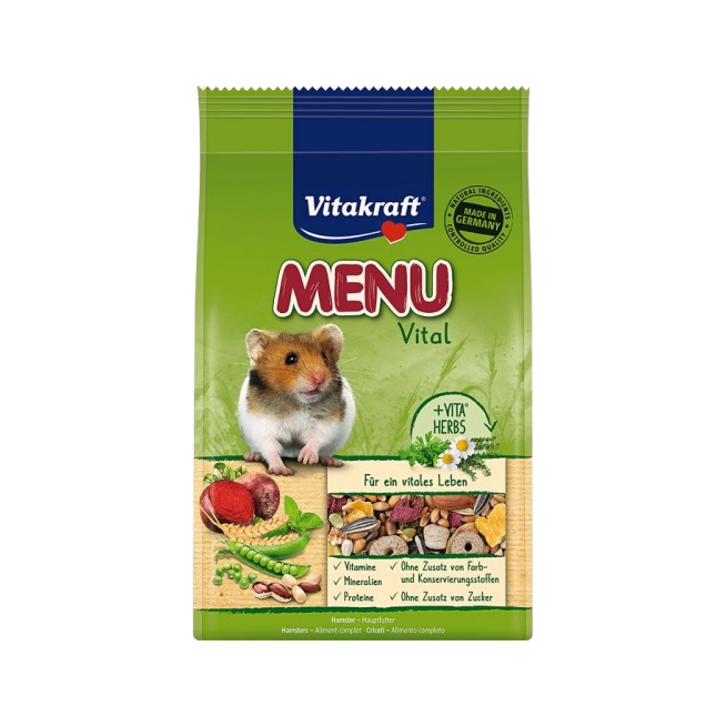 VITAKRAFT COMIDA HAMSTER VITAL B/400GR