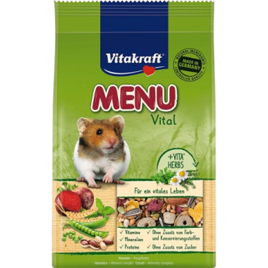 VITAKRAFT COMIDA HAMSTER VITAL B/400GR