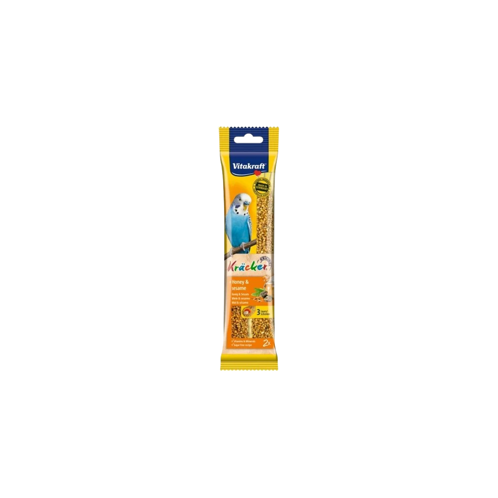 VITAKRAFT BARRITA CANARIOS MIEL/SESAMO PACK 2X60GR