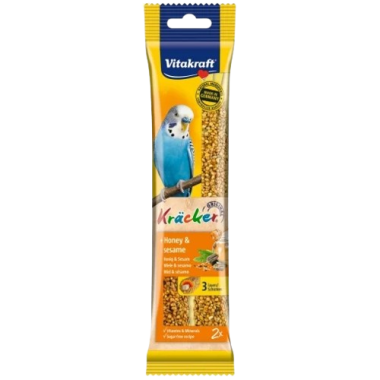 VITAKRAFT BARRITA CANARIOS MIEL/SESAMO PACK 2X60GR
