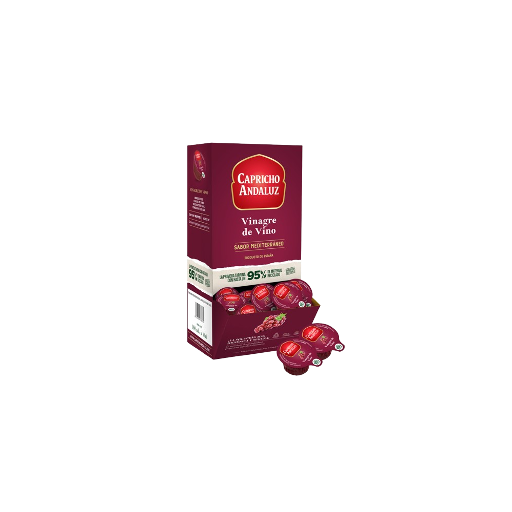 VINAGRE PORCION COSECHA TARR-10.ML.CAJA168.UD