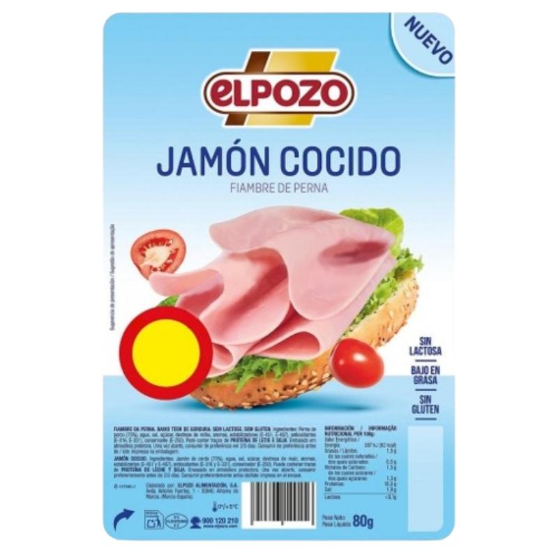 JAMON COCID.LONCHA POZO (1€) C/15626 B/75 GR
