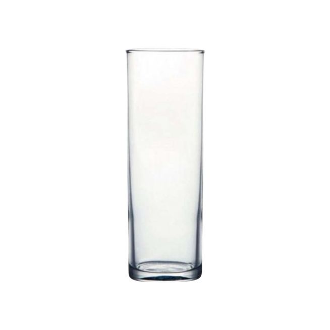 VASO TUBO CRISTAL 350.CC.ALTO/180. PASABACHE