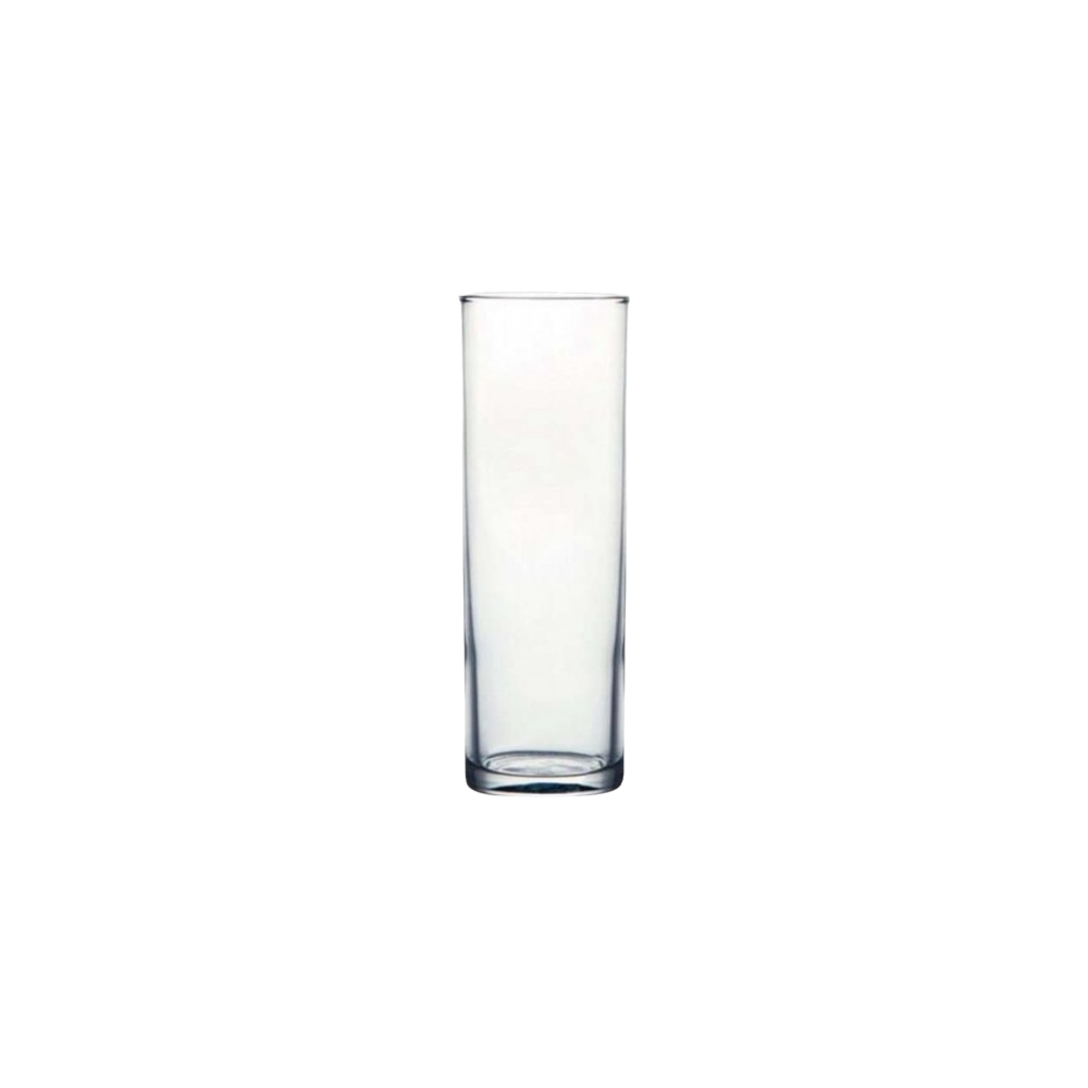 VASO TUBO CRISTAL 350.CC.ALTO/180. PASABACHE
