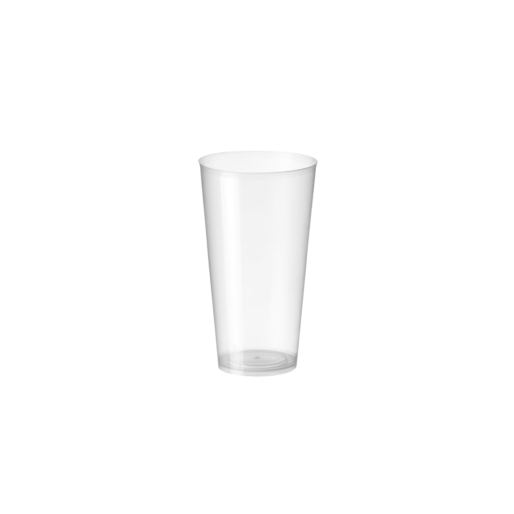 VASO PLASTICO REUTILZ.LITRO VASOMADRID BOLSA/25 UD