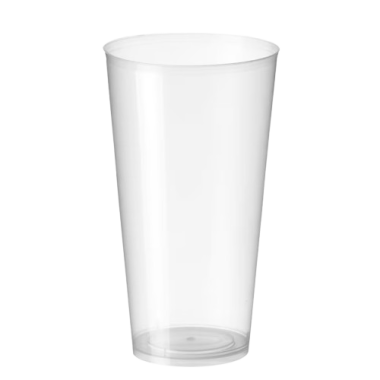 VASO PLASTICO REUTILZ.LITRO VASOMADRID BOLSA/25 UD