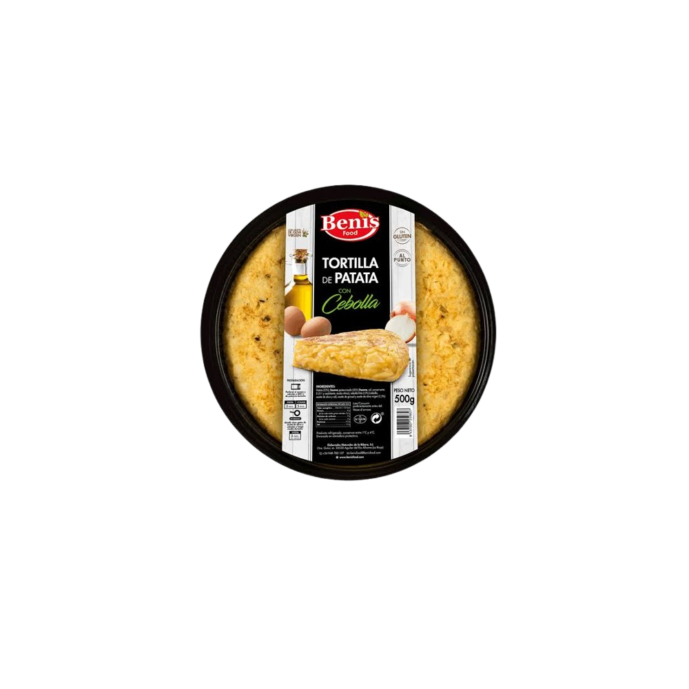TORTILLA PATATA BENIS C/CEBOLLA 500GR