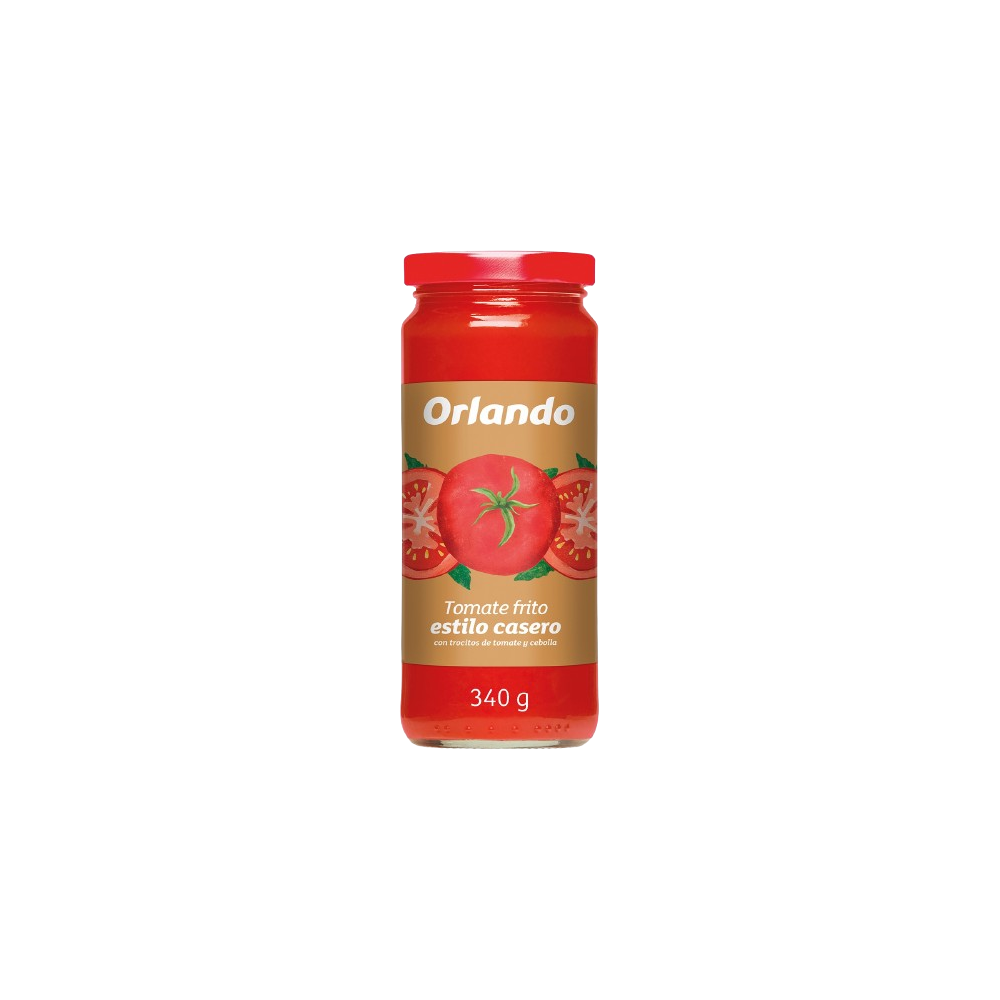 TOMATE FRITO ORLANDO CASERO T/C 340 GR