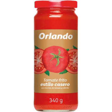 TOMATE FRITO ORLANDO CASERO T/C 340 GR