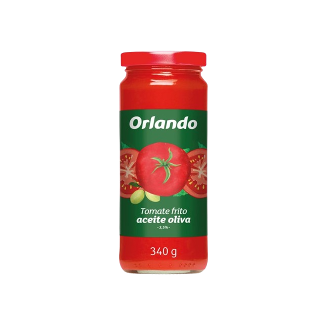 TOMATE FRITO ORLANDO A/OLIVA T/C 340 GR