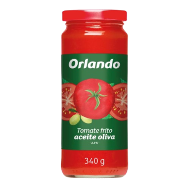 TOMATE FRITO ORLANDO A/OLIVA T/C 340 GR
