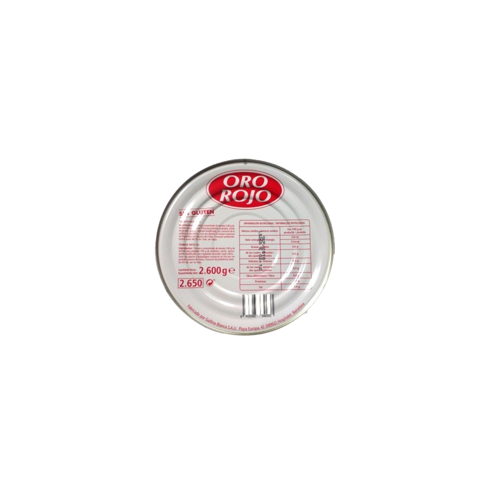 TOMATE FRITO BASE COCINA ORO ROJO L/2,5 KG