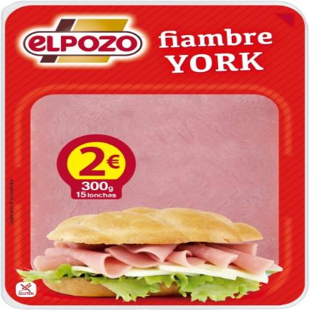 FBRE LONCHAS POZO YORK (2€) C/14544 TP-300.GR. 