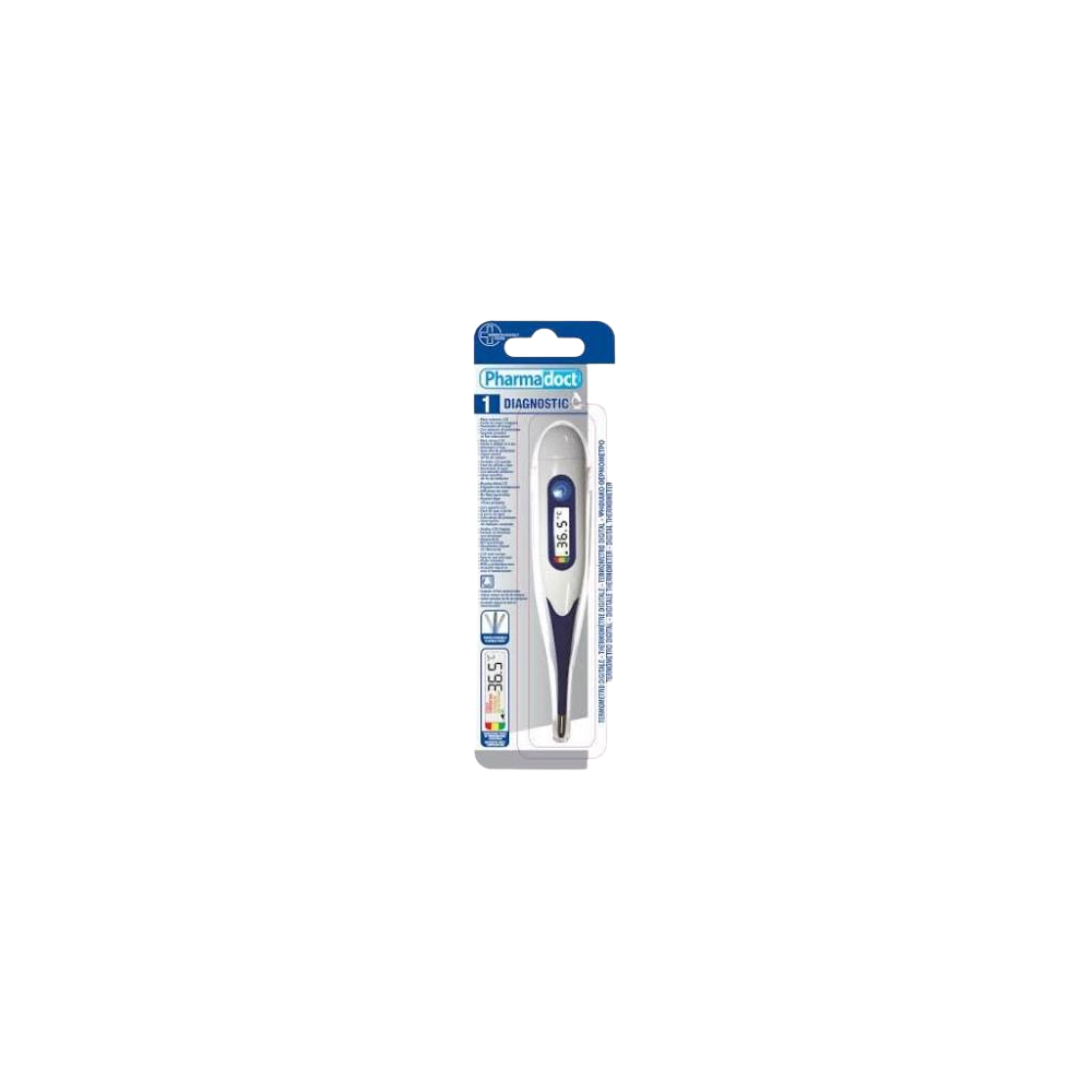 TERMOMETRO DIGITAL PHARMADOCT PUNTA FLEXIBLE