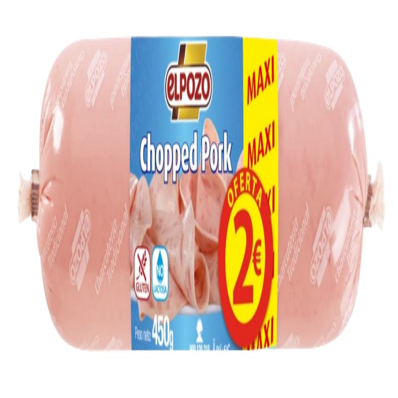 CHOPPED PORK EL POZO C/14217 (2€) B/450.GR.