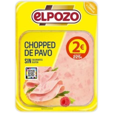 CHOPPED PAVO LONCHA C/14961 (2€) B/225.GR.