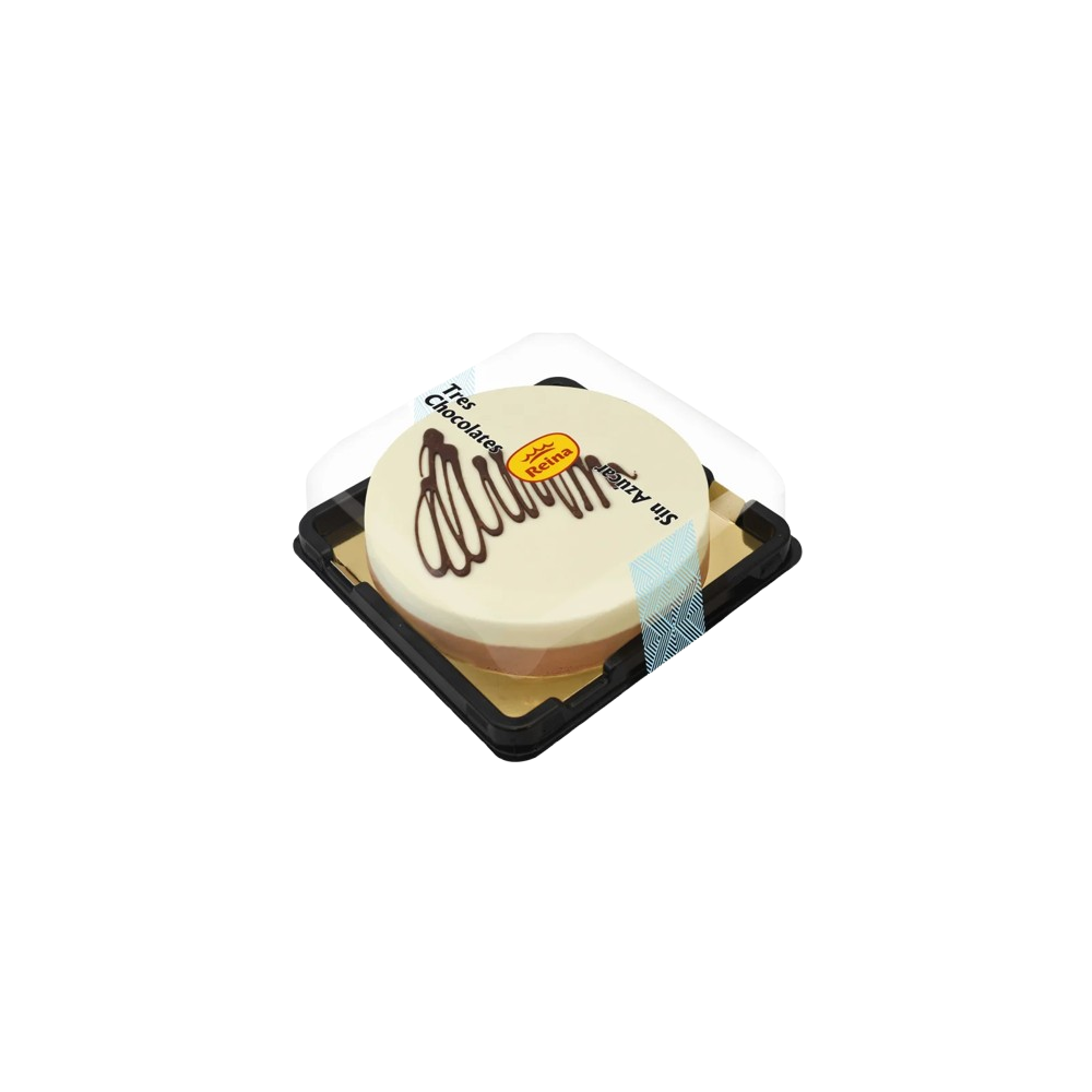 TARTA REINA TRES CHOCOLATES SIN AZUCAR 8 RACIONES