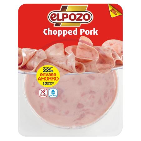 CHOPPED PORK LONCHA C/15292 POZO B/225 GR