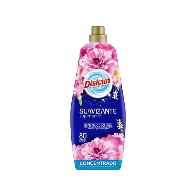 SUAVIZANTE DISICLIN SPRING ROSE 80 LAV. B/1440ML