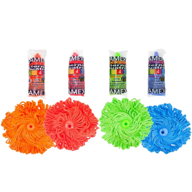 FREGONA PAMEX MICROFIBRA HILOS COLORES UNIDAD