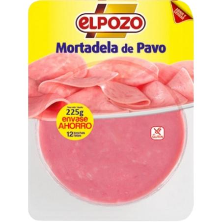 MORTADELA C/12976 PAVO LONCHA POZO B/225 GR