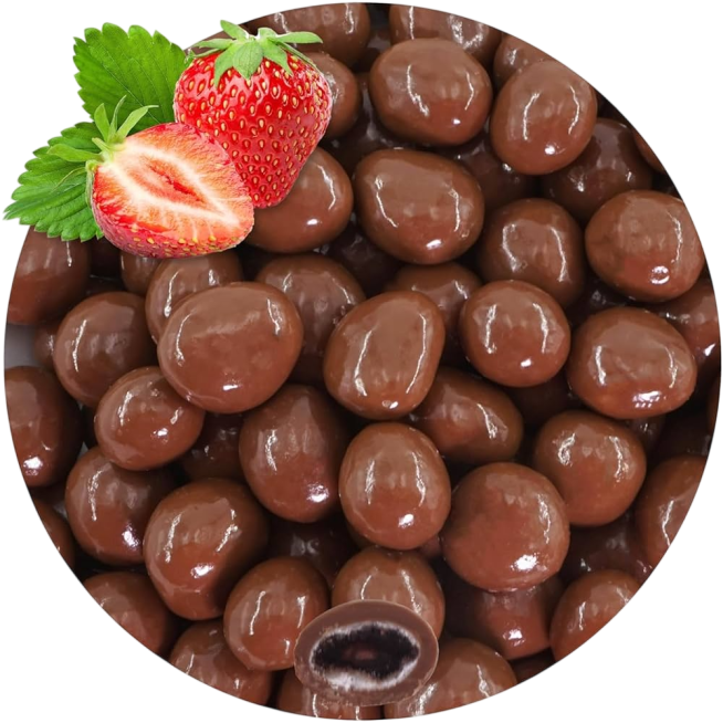 FRESAS CON CHOCOLATE FLAPER TARRINA 120GR