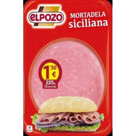 MORTADELA C/14811 LONCH SICILIANA POZO 1.5€ B/225G