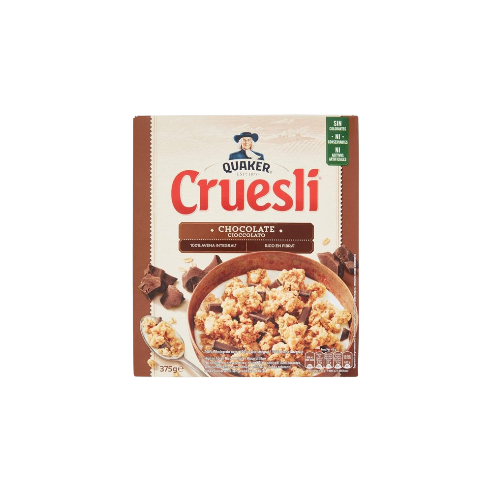 CEREALES CRUESLI CHOCOLATE P/375 GR