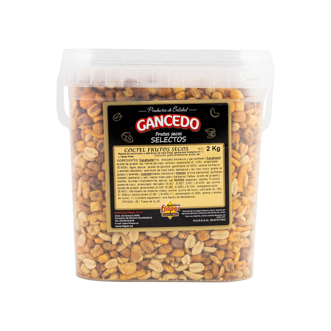FRUTOS SECOS COCTEL AHORRO FLAPER CUBO 2KG