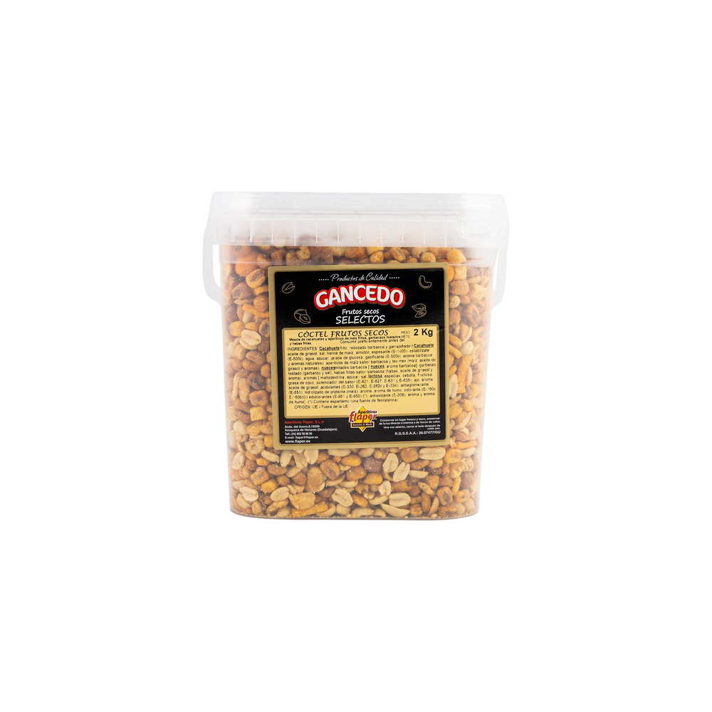 FRUTOS SECOS COCTEL AHORRO FLAPER CUBO 2KG