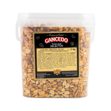 FRUTOS SECOS COCTEL AHORRO FLAPER CUBO 2KG