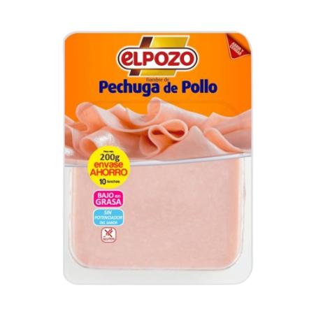 PECHUGA POLLO LONCHA EL POZO C/14058 TP/225 GR