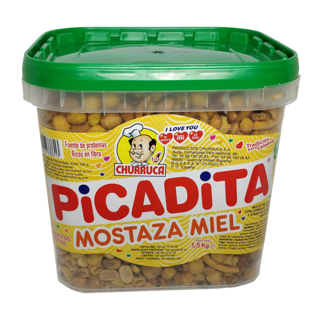 FRUTOS SECOS COCTEL CHURRUCA MIEL/MOST C/1.5KG
