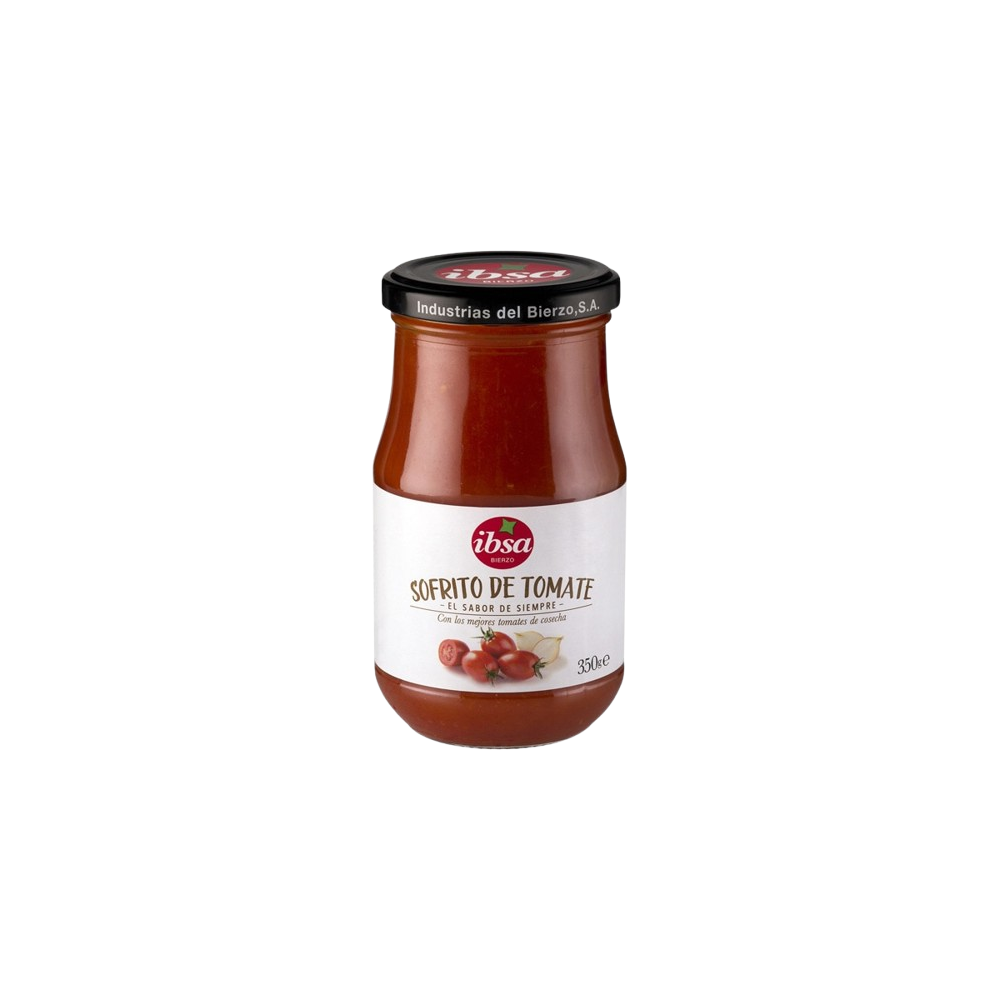SOFRITO TOMATE IBSA TARRO CRISTAL 350 GR