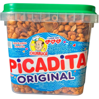 FRUTOS SECOS COCTEL CHURRUCA PICADITA CUBO 1.5 KG