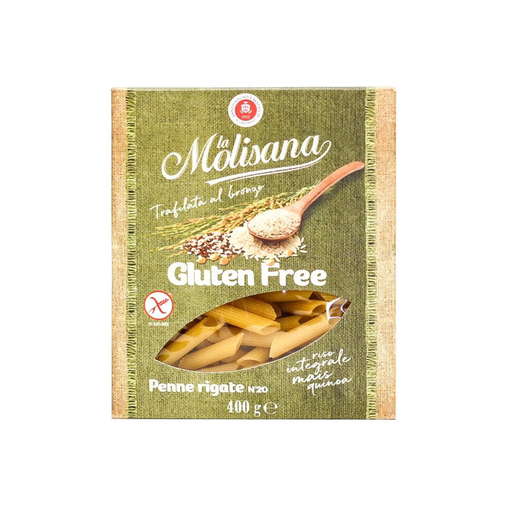 MACARRONES PENNE SIN GLUTEN LA MOLISANA B/400 GR