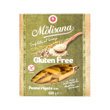 MACARRONES PENNE SIN GLUTEN LA MOLISANA B/400 GR